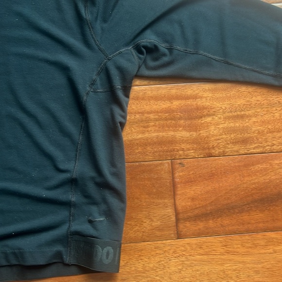 Nike Size Large Dri-Fit Black Pullover Sweatshirt Black - Picture 7 of 10